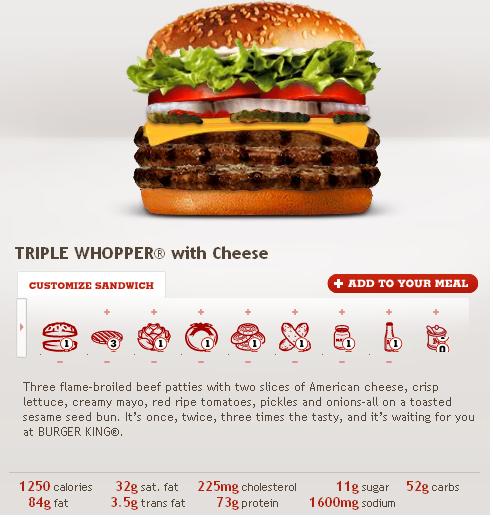 whopper with cheese: